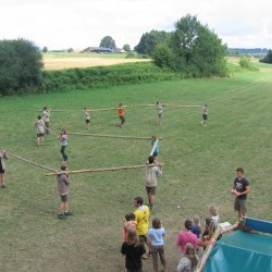 fotos kamp 2009-2010 jong-givers 673 - Scouts en Gidsen Zaventem 
